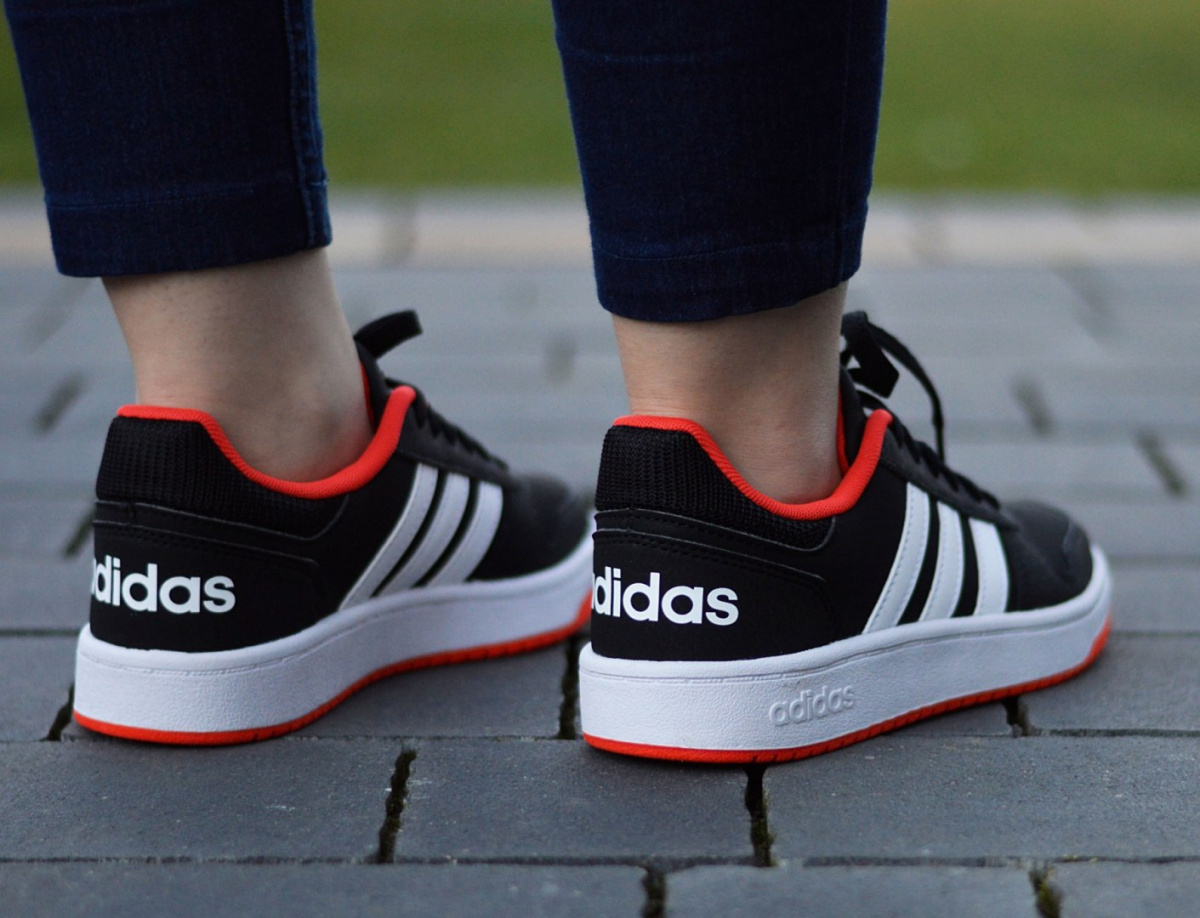 Adidas Hoops 2.0 K B76067 Junior/Women's Sneakers | eBay